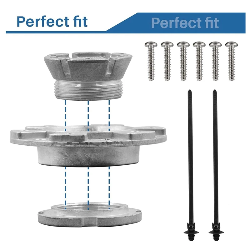 W10324651 Washer Basket Drive Hub Kit W10291416, W10291417, PS2581262 Durable Repair For Quiet, Leak-Free Performance