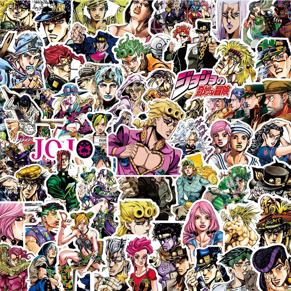 10/30/80枚入り アニメ ジョジョの奇妙な冒険 ステッ - Laptop Accessories Cool のレビューと価格