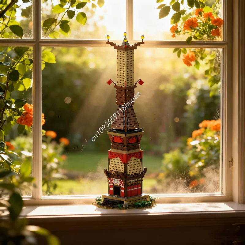 

1632 шт. MOC Zelda Tears the Kingdom Castleed Модель Строительные блоки Строительство DIY идея Образование Рождественские подарки игрушка на день рождения