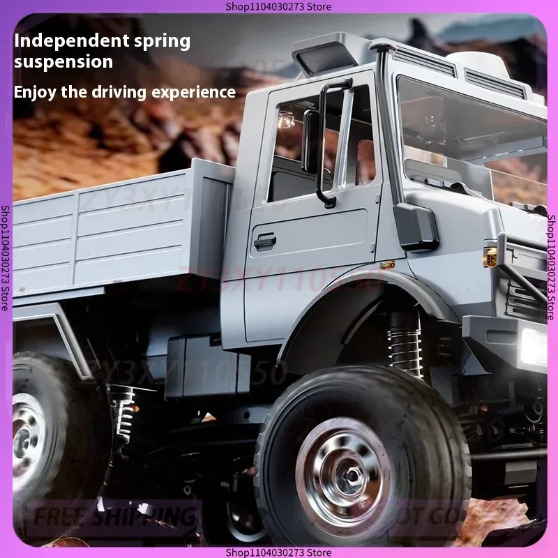 

JJRC C8823 Unimog полномасштабный автомобиль с дистанционным управлением-игрушка с шестиколесным приводом, внедорожный альпинистский автомобиль, подарок для возраста от 14 лет