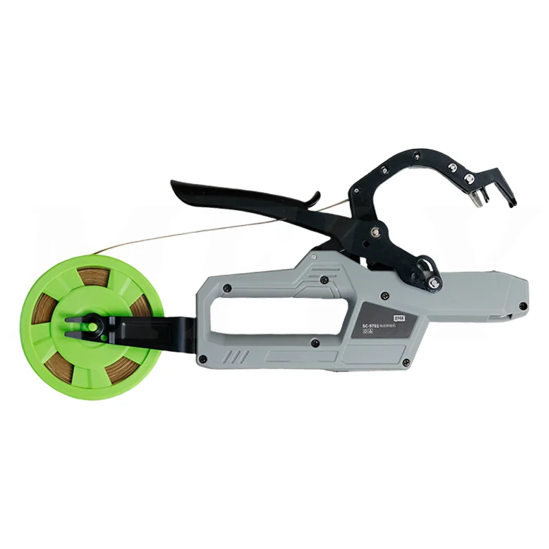 0-45mm Plant Branch Tying Binding Fram Tool Grape Kiwi Tomato Vines Tied Branch Binding Device Electric Branch Binding Machine