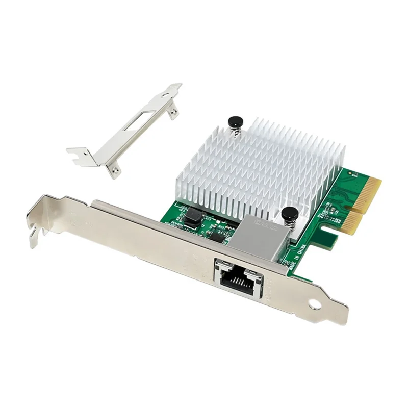 Imagem -04 - Placa de Rede Gigabit de Porta Única St7375 Mgig Aqc113c Pcie 4.0 x4 10 Gigabit Ethernet Nic