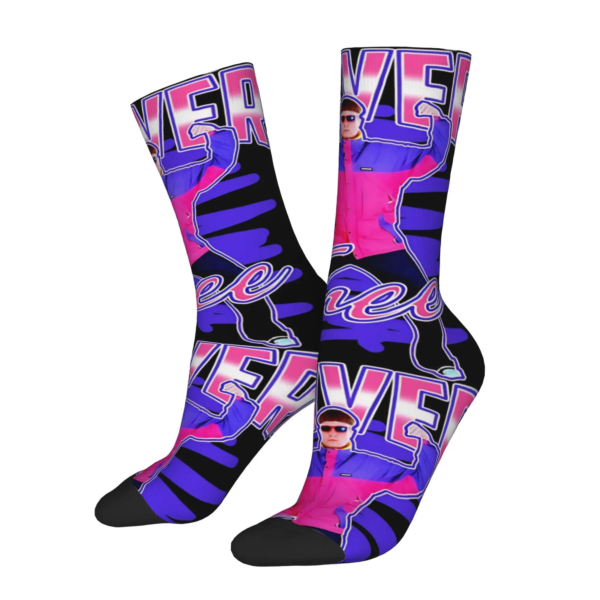 Winter Warm Crazy Design Women Men Oliver Tree American Rapper Socks  Sweat Absorbing Basketball Socks