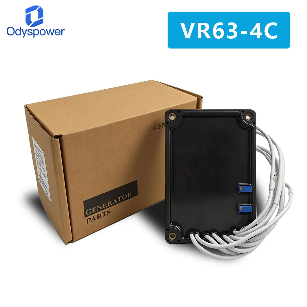 VR63-4C Automatic Voltage Regulator AVR Generator Alternator Genset Volt Regulation