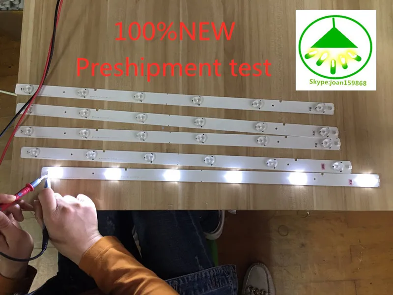 

FOR 11PCS/Lot 100%NEW FOR Hisense 50K23DG 50K22DG 50H5G 50H3 LED Backlight SVH500A22_REV05_6LED_131113