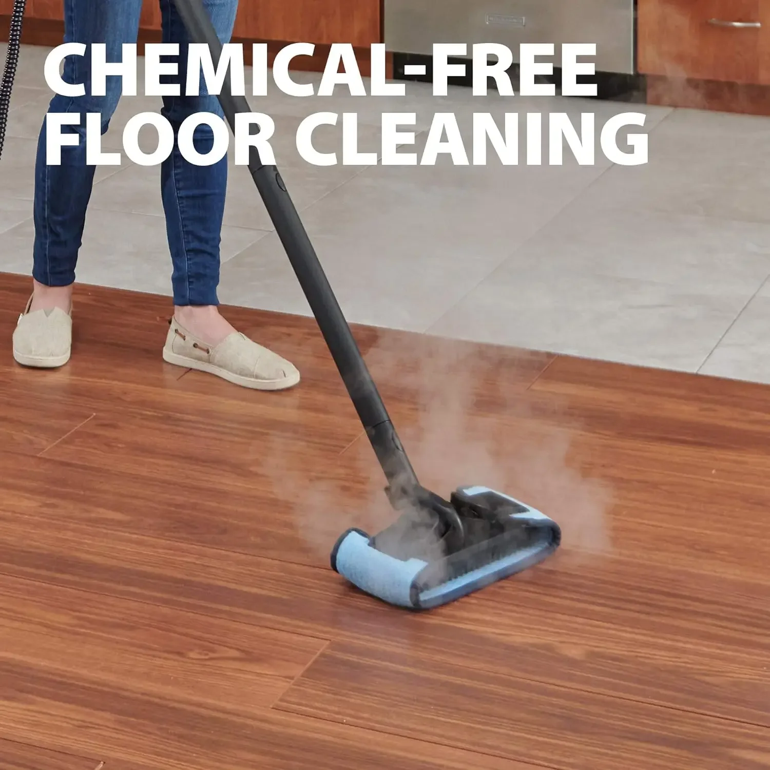 On-Demand Steam Cleaner & Wallpaper Removal, Multipurpose Power Steamer(Some Pieces Included in Storage Compartment) For Floor