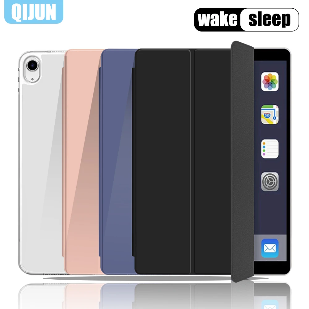 Case For Apple iPad Air 2 3 4 5 6 7 8 9 10 th Generation 9.7 10.2 10.9 11.0 2017 2018 Flip Smart Tablet Cover Protective Fundas