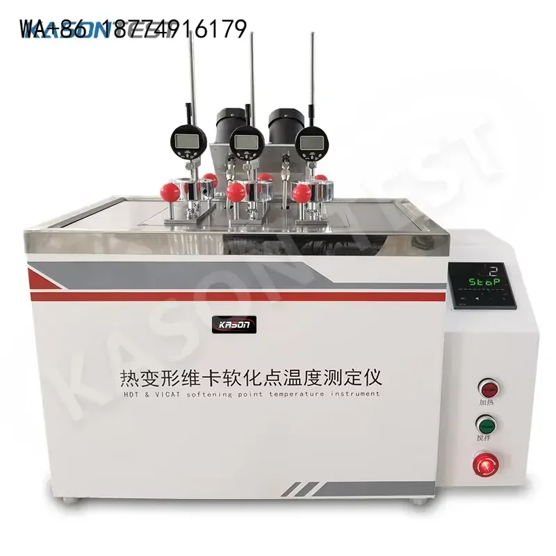 wmwmnu   HDTV3003S Plastics HDT Vicat Softening Temperature Test Point Tester
