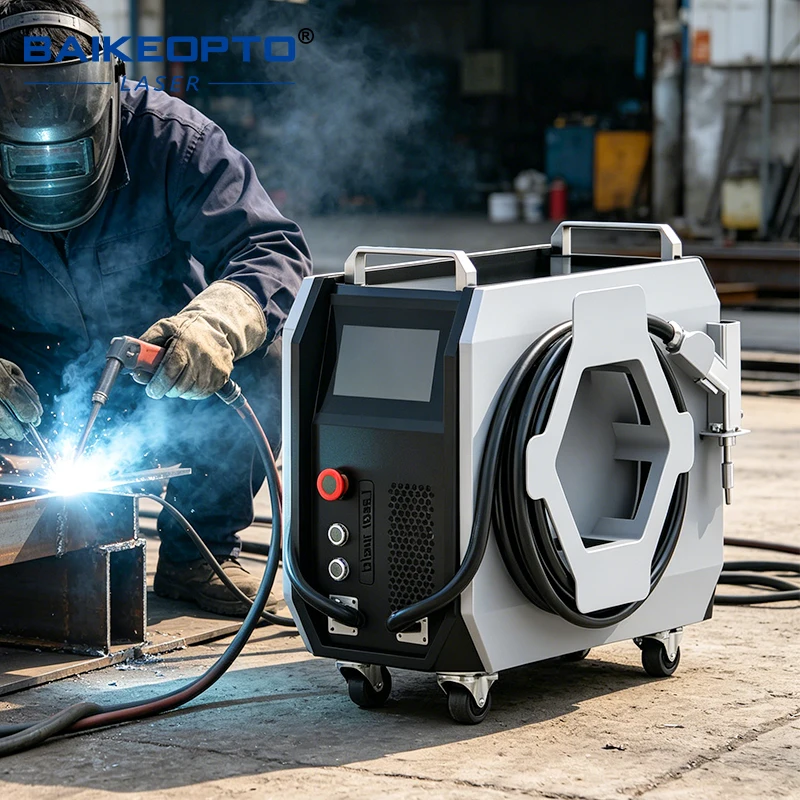 2000W Portable 5in1 Air Cooled Handheld Laser Welder Cutting Cleaning Rust Remover Fiber Welding Machine