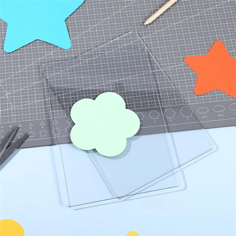 

CYCLI-2 упаковки, прозрачные акриловые режущие подушечки, режущие пластины, прозрачные толстые режущие подушечки, режущие подушечки для высечки