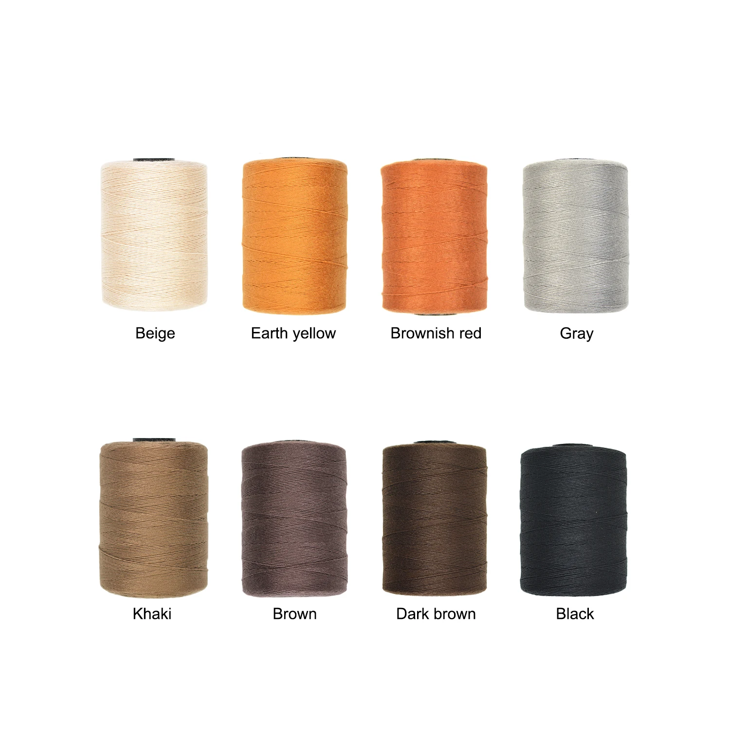 1 roll Hair Weaving Thread for Hair Extensions Sewing Thread with 12 pcs Hair Needles Wig Accessories