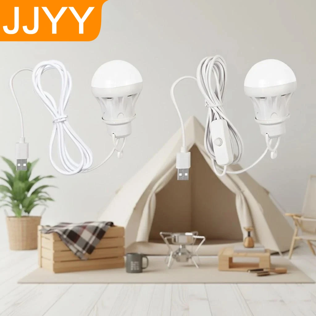 

Portable 100/240CM 5V USB LED Camping Lantern Light Power Bank Outdoor Tent Equipment Hiking Night Lighting