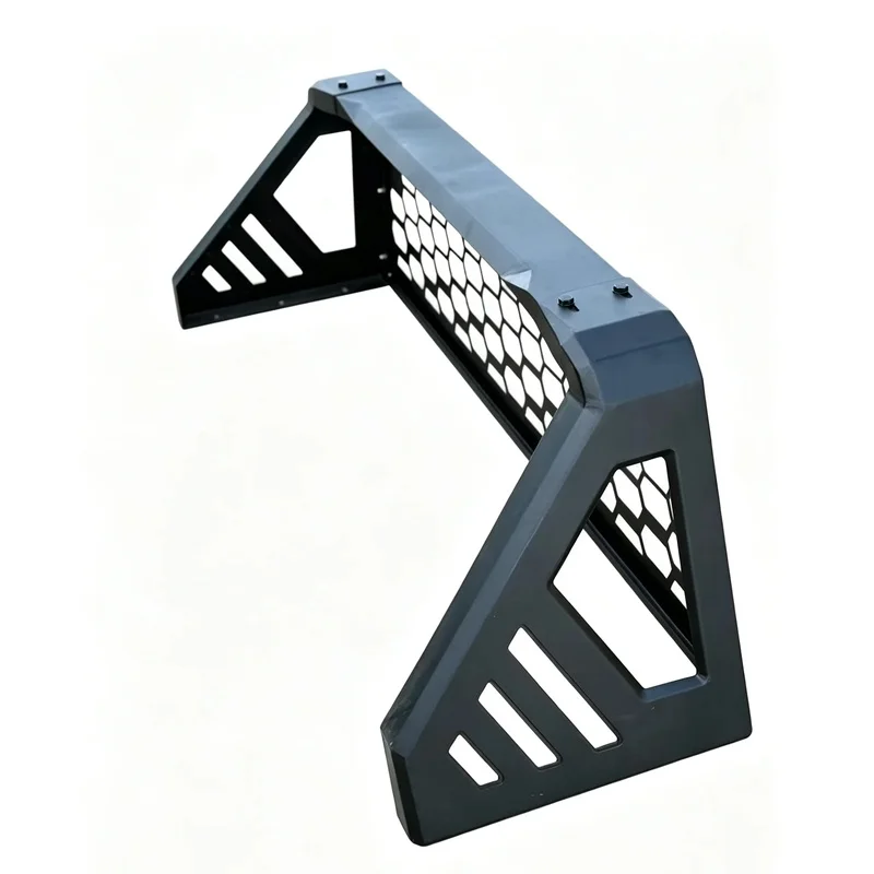 High Quality Customizable Heavy Duty Carbon Steel Roll Bar Triangular Mesh Stylish Anti Roll Sport Bar 4x4 Off Road Fit For Pick