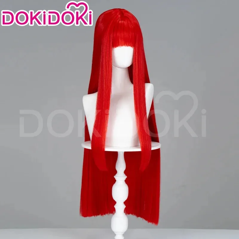 zz04zz12 بريجيتا تأثيري لعبة Metaphor: ReFantazio Cospaly DokiDoki النساء 80 سنتيمتر شعر مستعار طويل Hulkenberg قبعة مجانية