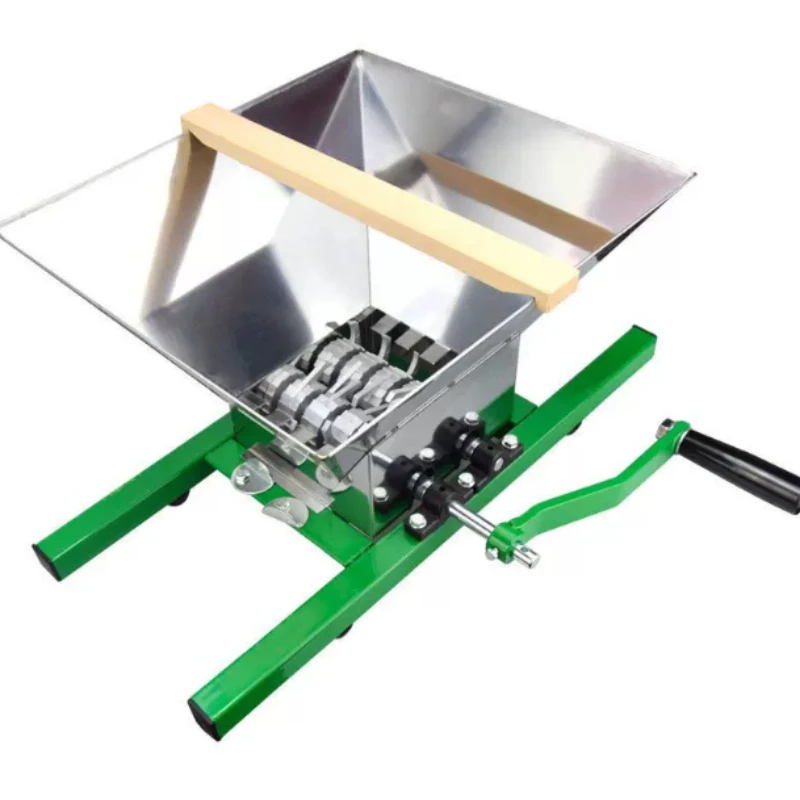 Large capacity manual grape peeling machine stainless steel apple crusher, household fruit and vegetable crusher