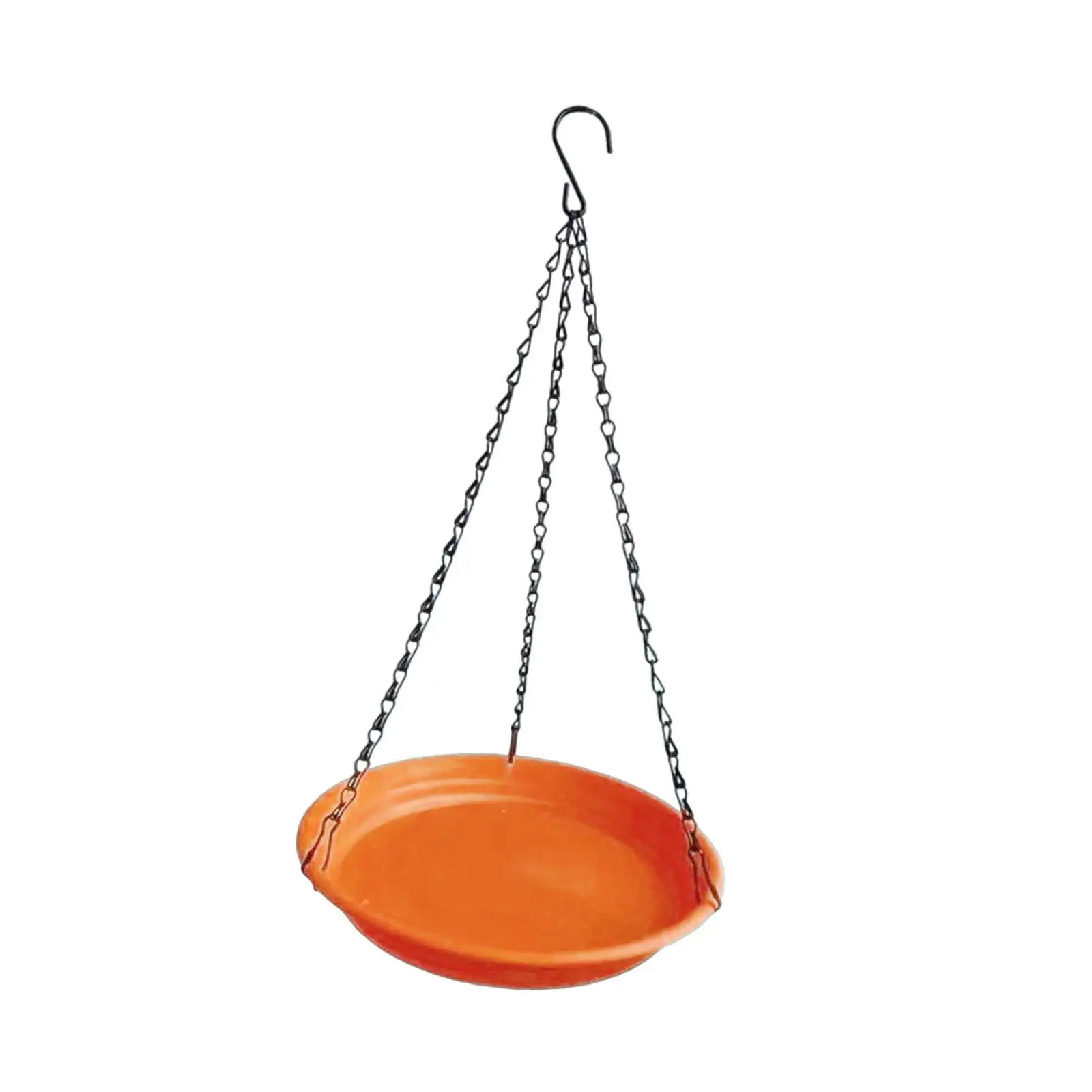 Bird Feeder Tray Weather Resistant Hanging Birdhouse Feed Station for Outside Garden Tree Patio Balcony Birds
