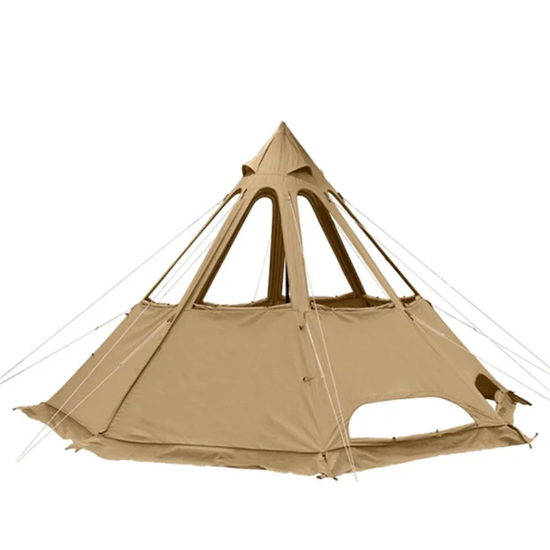 

Indian Pyramid Cotton Outdoor Camping Tent, Bed and Breakfast Tent, Hot Sale