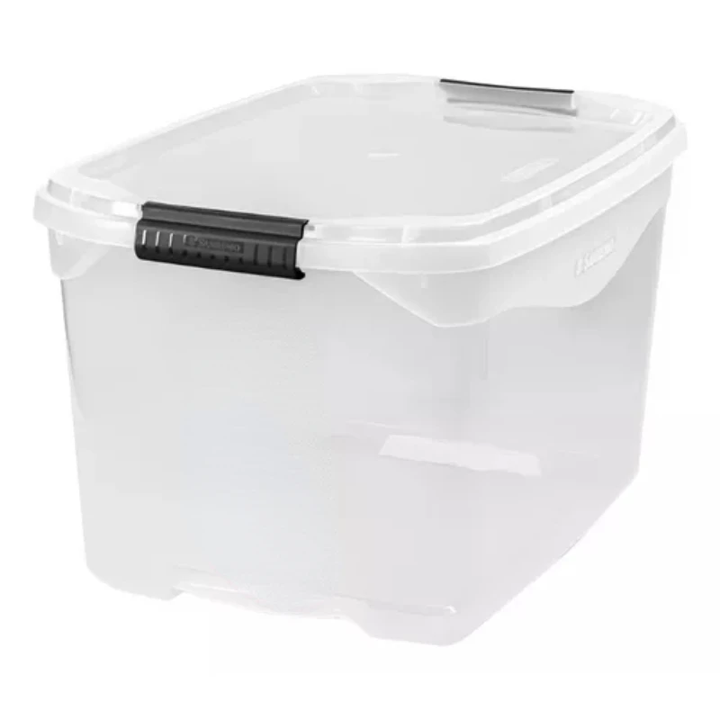 

29 Litres Transparent Organizer Box With Lid Boxes, Boxes and Baskets Decorative Boxes