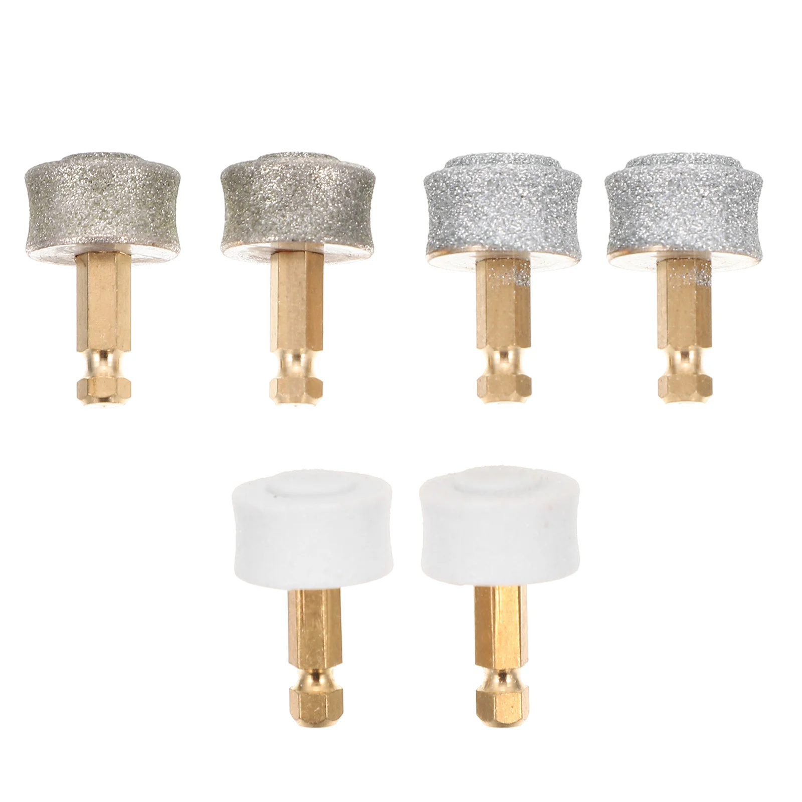 

6 Pcs Grinding Head Pet Nail Maintenance Wheels Dog Grinder Electric Hygiene Supplies Grooming Tools Accessories