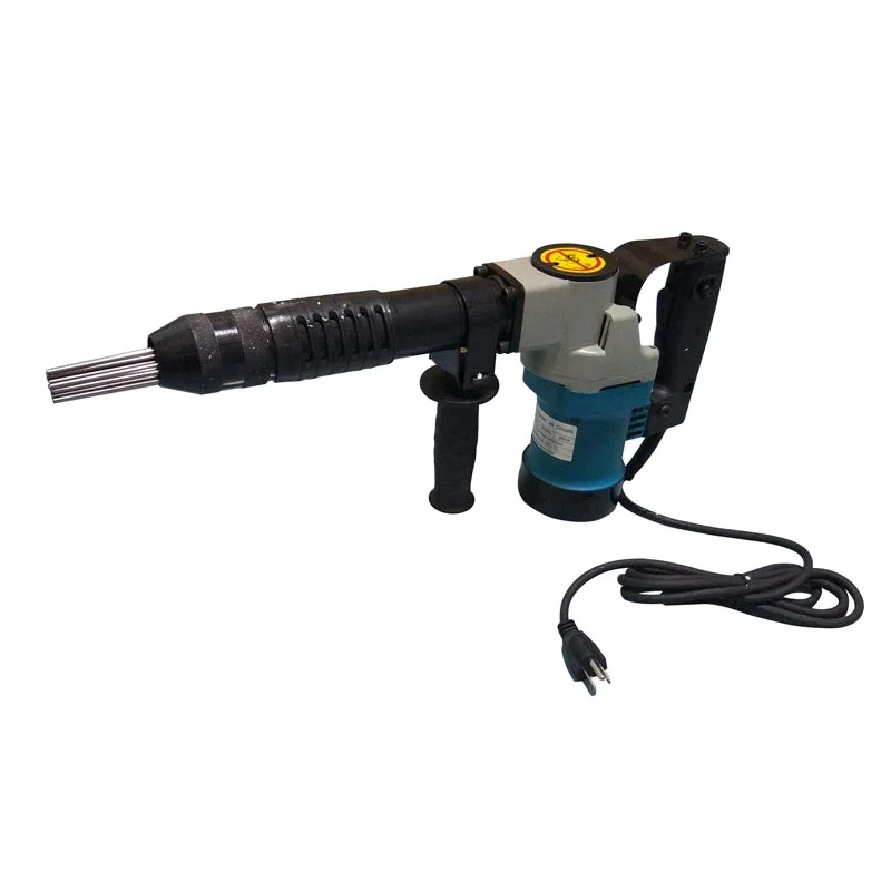 Electric Derusting Machine Hand-Held Rust Remover Gun Needle Scaler Rust Removal Cleaning Machine