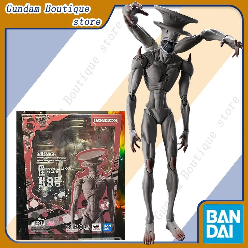 

Bandai натуральная SHF 19 см KAIJU No.9 злодей BOSS Kaiju No.8 аниме фигурка Коллекционные суставы подвижная модель игрушки подарок детям