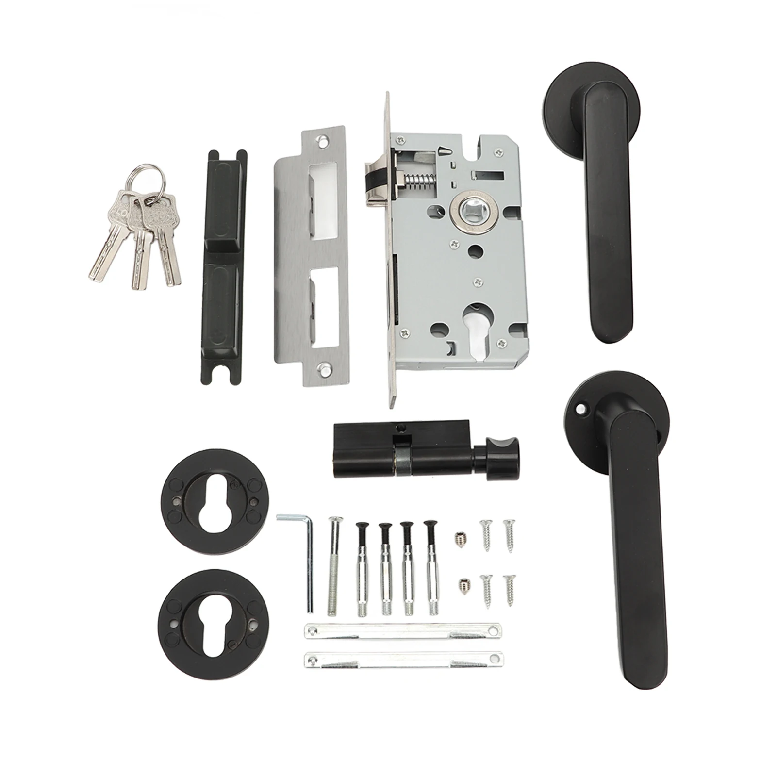 Heavy Duty Insteekslot Insteekslot Set Oxidatiebestendigheid Perfect Fit Roestvrij Staal Universeel Insteekslot Voor Binnenshuis
