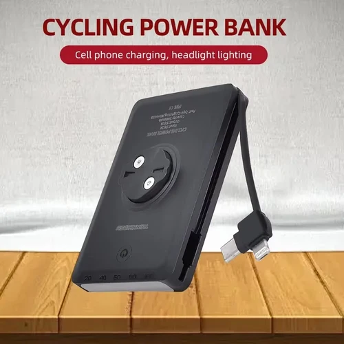 ThinkRider-luz de bicicleta para Garmin Gopro, faro tipo C con carga Usb, linterna para bicicleta