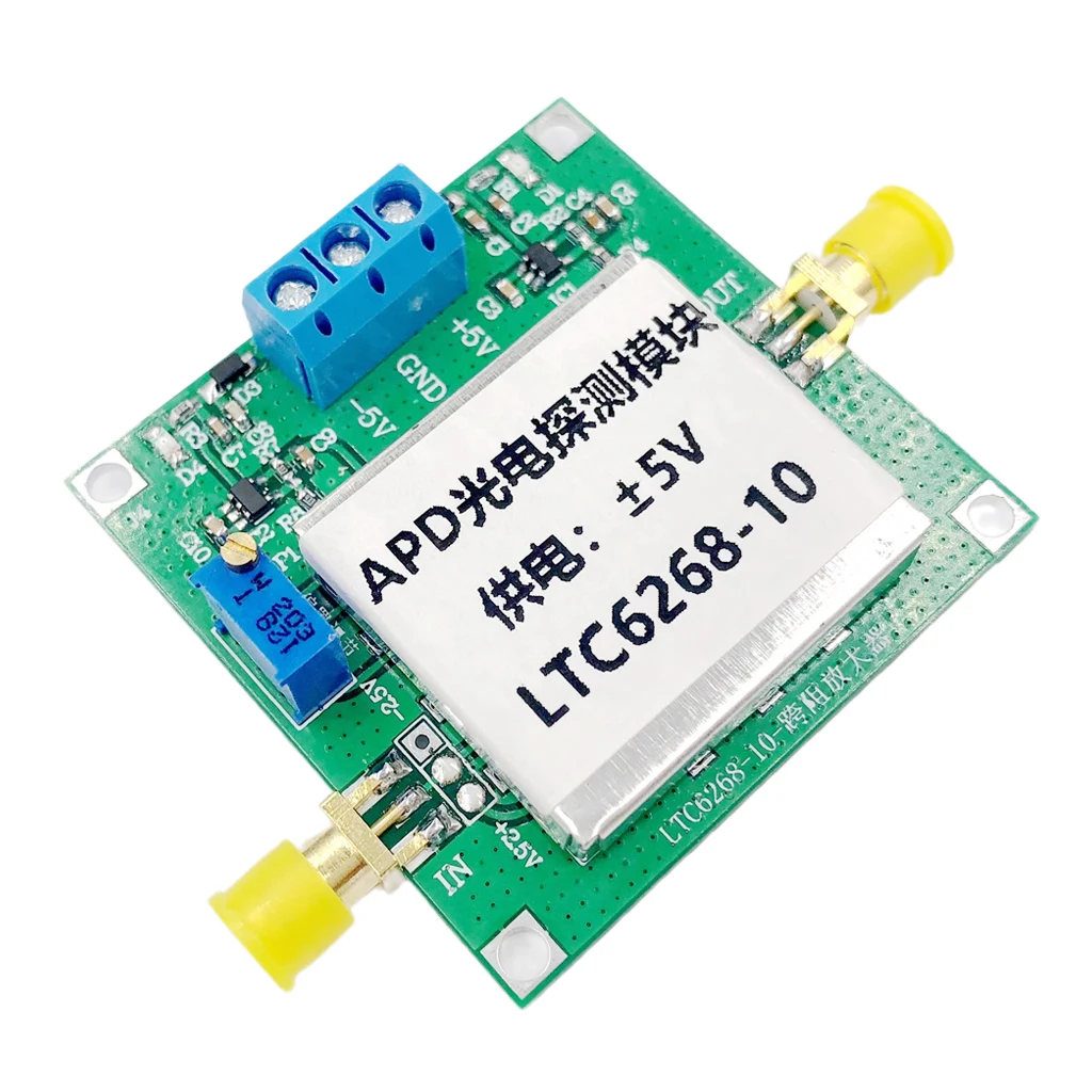 

XT-XINTE LTC6268-10 High Speed Photoelectric Detection Module Single 4GHz Ultra-Low Input Bias Current Transimpedance Amplifier