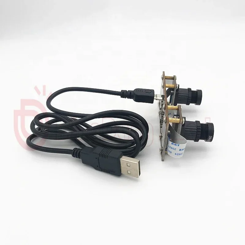 Hot 3D Depth USB2.0 Stereo Webcam 1080P OV4689 OTG UVC Dual Lens USB Camera for 360 VR Camera