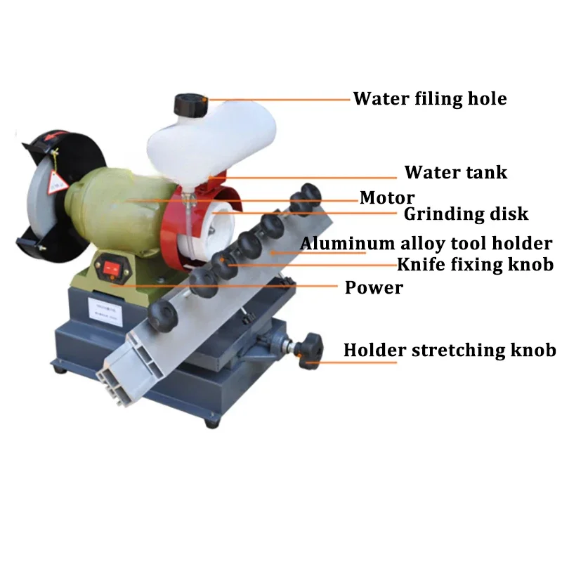 

High Accuracy Straight Planer Sharpener Industrial Knife Planer Electric Blade Sharpener Woodworking Machinery Accessories