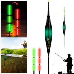 Electronic Smart Fishing Floats Fish Bite Reminder Alarm Luminous Float Bobbers LED Gravity Sensing Color Change Electronic Buoy