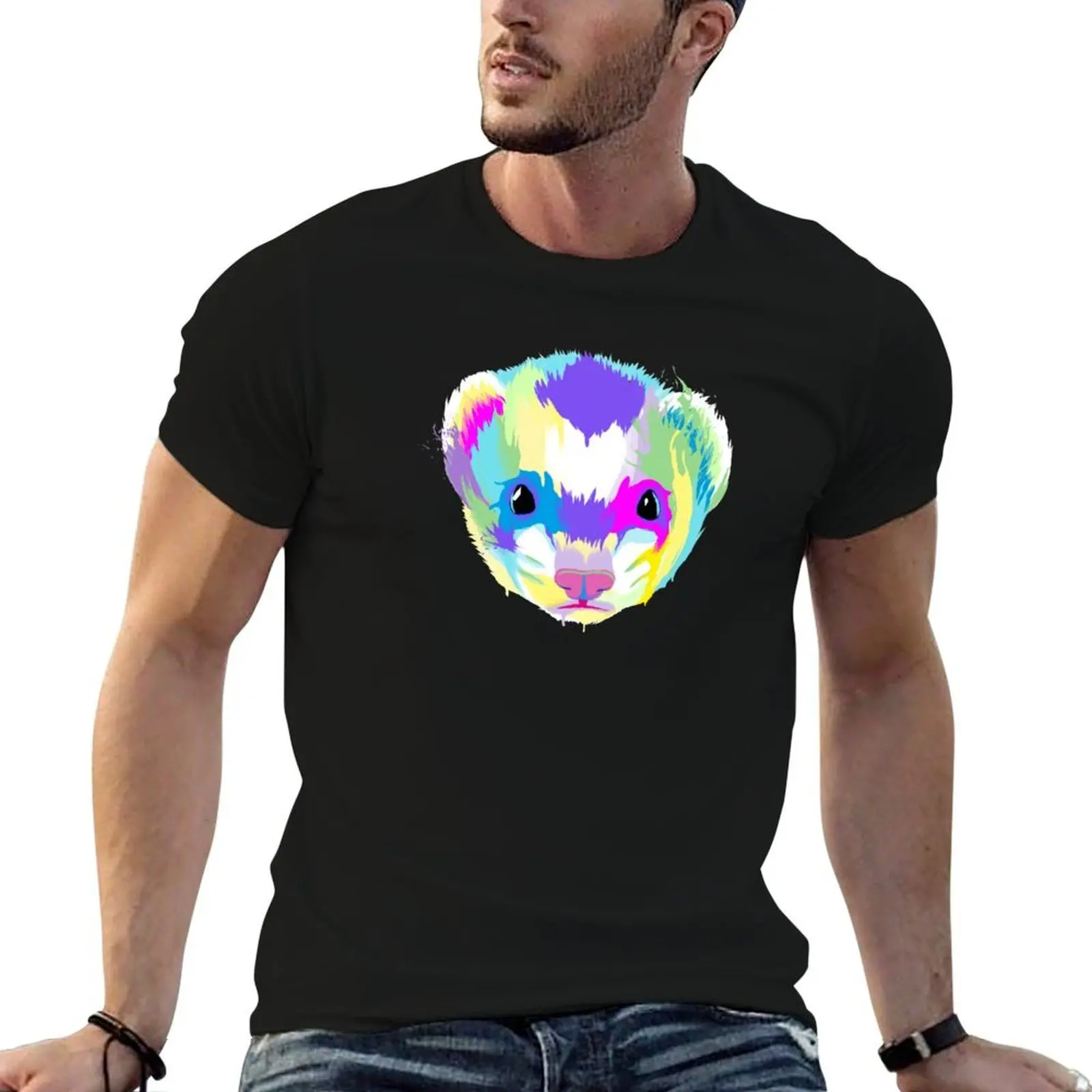 

Splash Ferret T-Shirt t shirt personalised t shirt for man 100 percent cotton printed t shirts for man T-shirt