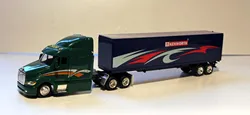 New Specials Die-cast Metal 1/43 American Container Truck Model Furniture Display Collection Toys For Children