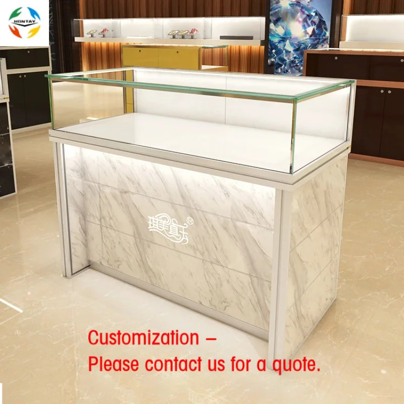 custom.Best Sale Marble Boutique Lockable Jewelry Cabinet Jewelry Shop Jewellery Decoration Display Furniture