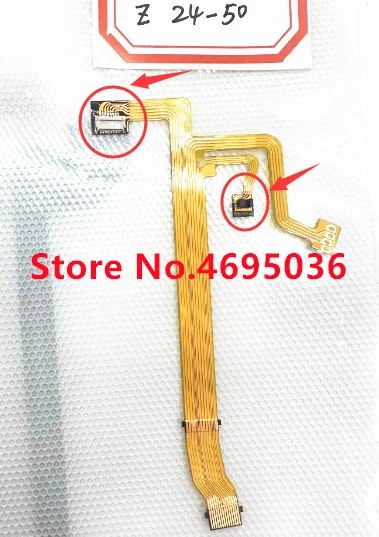 NEW Lens Focus Aperture Flex Cable For Nikon Z 24-50mm 24-50 mm f/4-6.3 Repair Part With Socket With Sensor