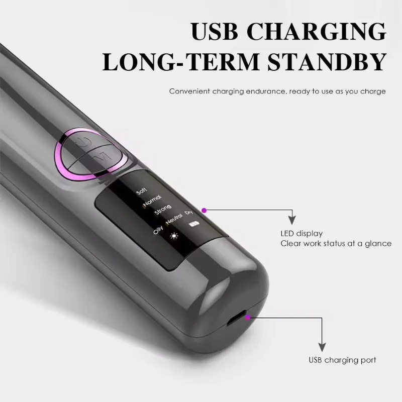 Elektryczny oczyszczacz porów twarzy, urządzenie do usuwania trądziku, podgrzewanie twarzy, mikropęcherze, próżniowy odkurzacz do wągrów ze stali nierdzewnej.
