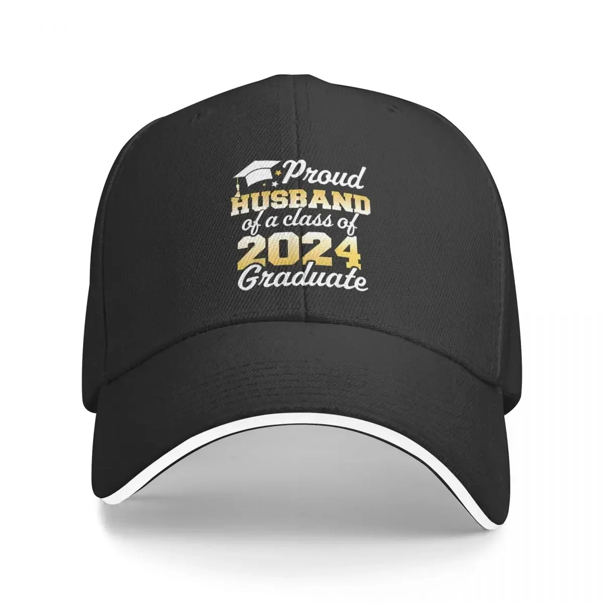 Proud Husband Of A Class Of 2024 Graduate Senior Graduation Baseball Caps Quality Unisex Hats