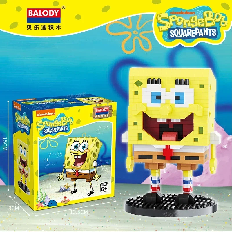 Décennie s de construction Bob l'éponge pour enfants, restaurant Krusty Krab, maison d'ananas, scènes de salle de calmar, figurine kkStar, jouets modèles, cadeaux