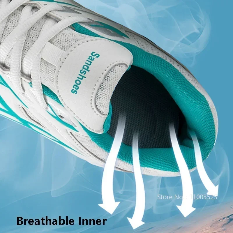 Ultra-light Badminton Shoes Men Women Anti-slippery Table Tennis Sneakers Unisex Cushioning Volleyball Shoes Outdoor Footwear