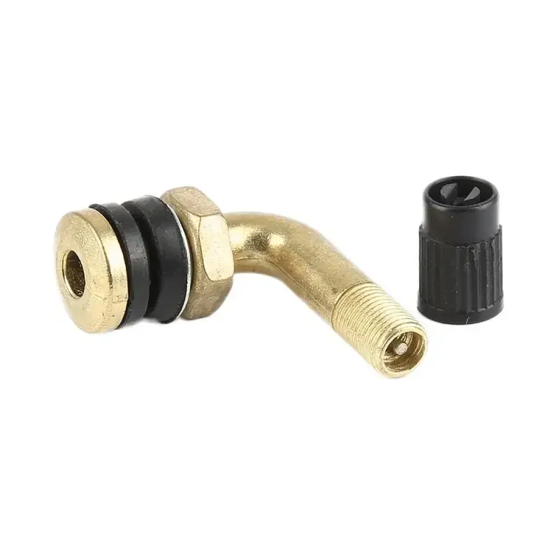 Car Valve Stem 90 Degree Angle Adapter Wheel Tire Tubeless Valve Stems Caps Auto Motorcycle Accessories Wheel Tires Parts Tools