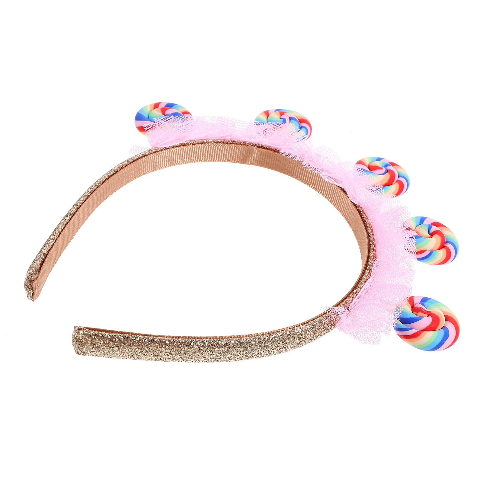 Hair Accessories for Girls Headband Party Headdress Cartoon Hoop Kids Clothing Women Lollipop Hairband Adorable Women's