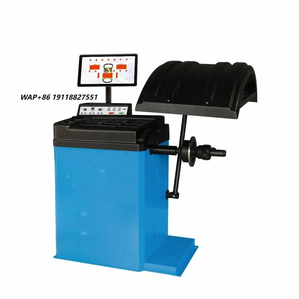 

CE Certificate Hand Spin Garage Equipment Tire Machine Tire Shop Wheel Balancer