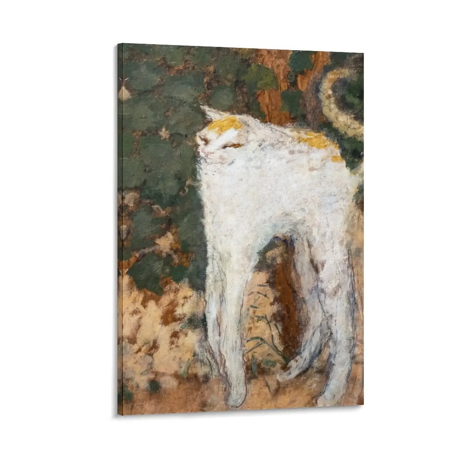 

Pierre Bonnard - The White Cat / Le Chat Blanc Canvas Painting Paintings Bedroom deco room decor home decoration luxury