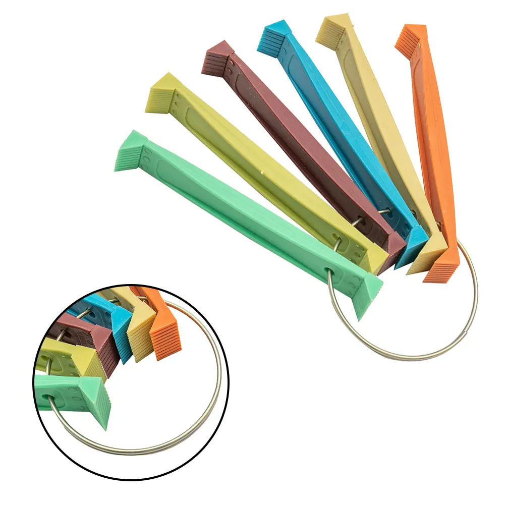 Straighten Evaporator Condensor Tool Professional FCR6 Fin Comb Set for Air Conditioner Straighten and Clean Coils with Ease