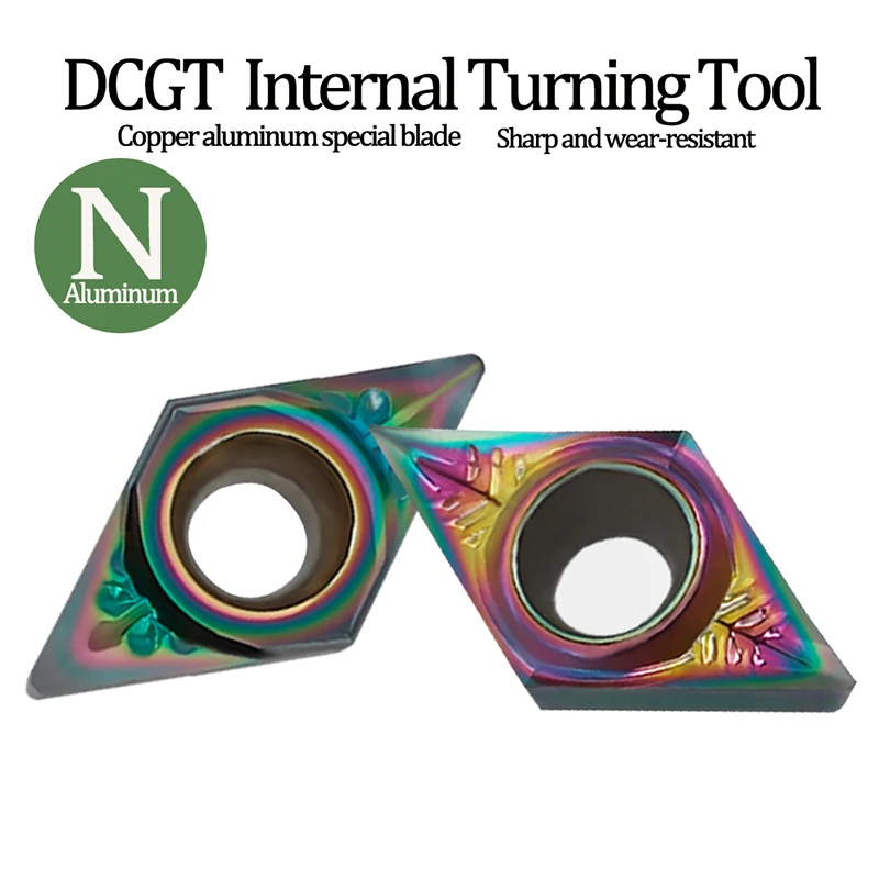 Alumínio Cnc Torno Insere Ferramenta de Corte Dcgt070202 Dcgt070204 Dcgt070208 Dcgt11t304 Dcgt11t308 al de Alta Qualidade