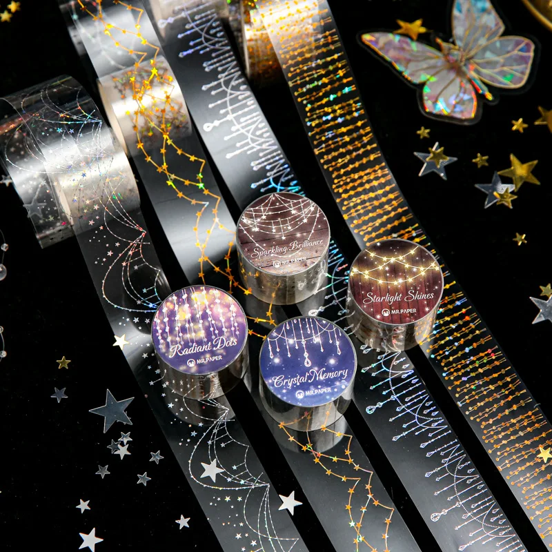 

1pcs DIY Decoration Adhesive Tapes Japanese Literary and Artistic Echoes Washi Tapes Masking Tapes stickers stationery