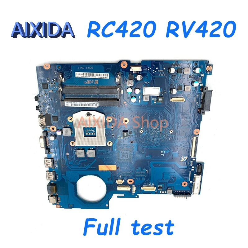 AIXIDA BA92-08078A BA92-08078B BA92-08153A BA92-08153B main board For Samsung RC420 RV420 Laptop Motherboard HM65 DDR3 full test