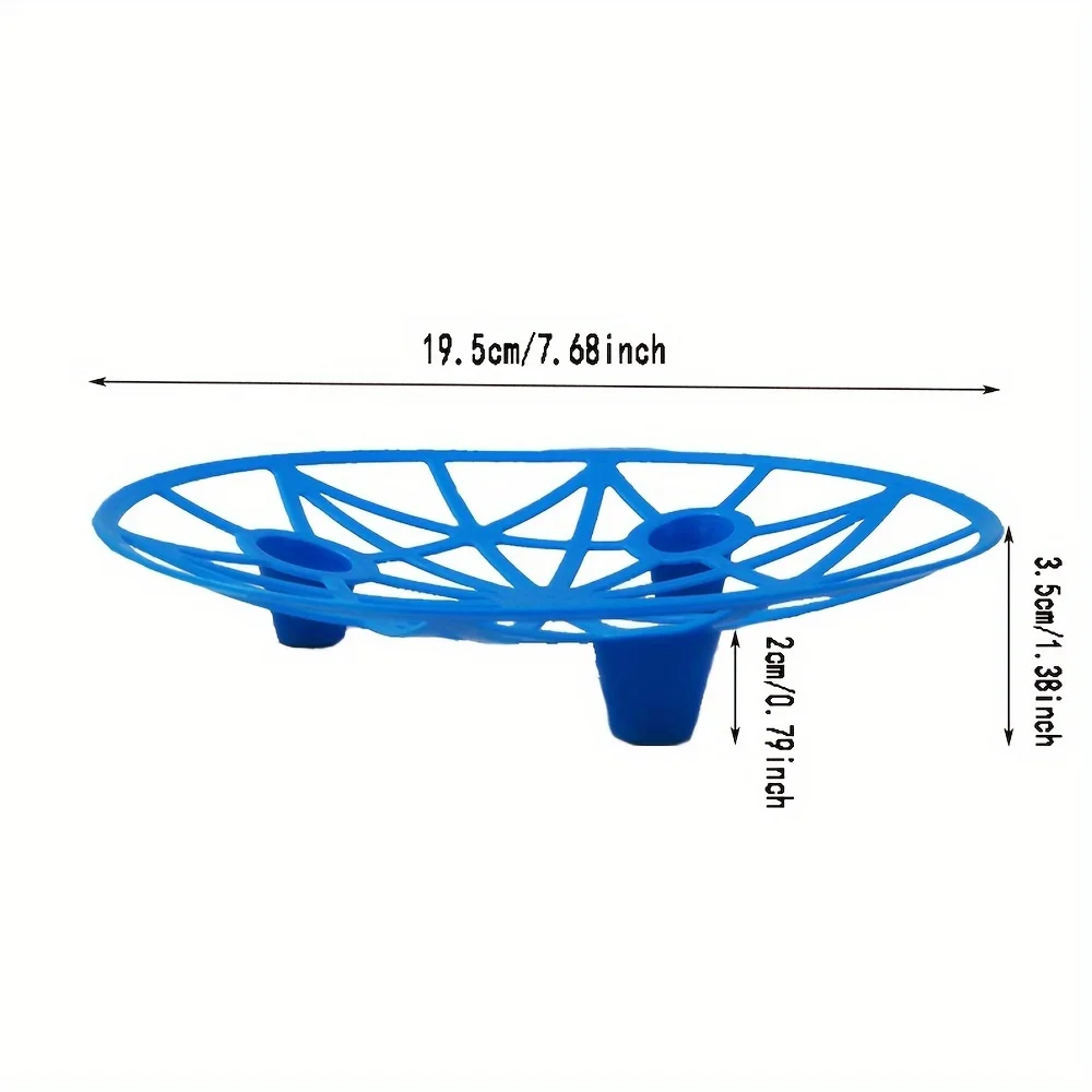 7-piece Garden Support Frame: Sturdy Blue Plastic Support, Specially Designed for Watermelons, Strawberries and Pumpkins
