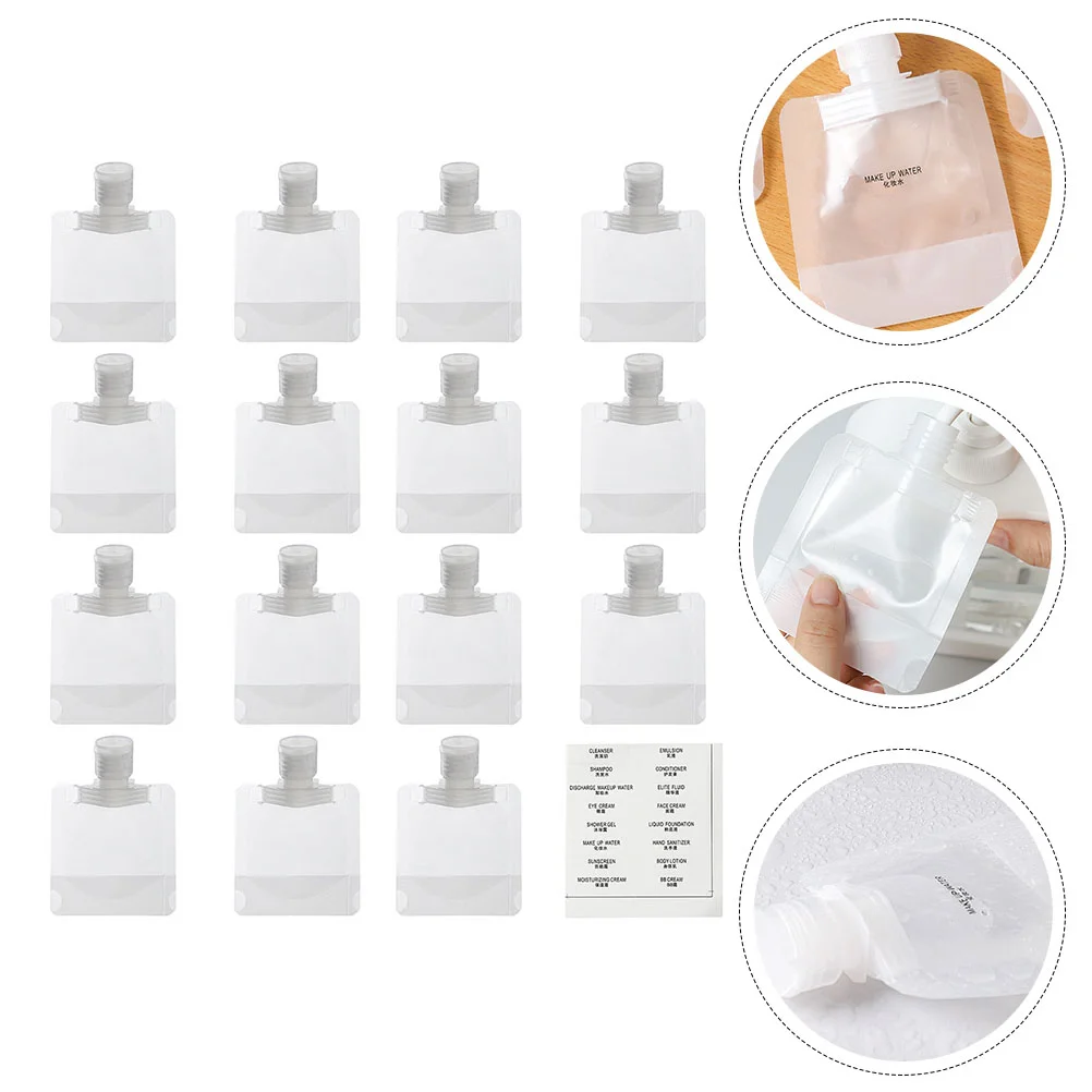 Travel Bag Sub-packing Container Airtight Lotion Packaging Bags Women Leakproof Containers Dispensing The Pet