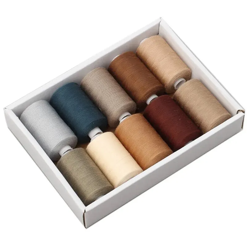 10 teile/satz Nähgarn 10 Farben Set Für Nähmaschine, Quilten, Hand Nähen